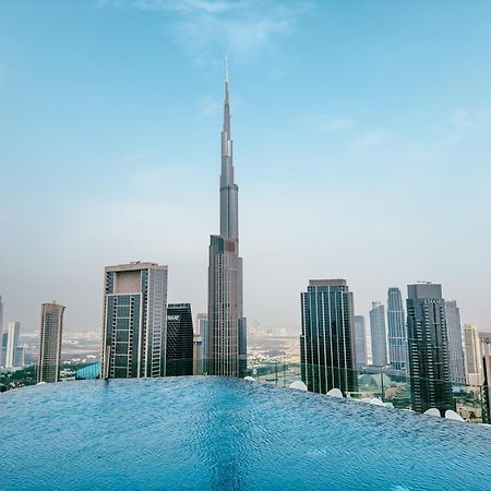 Aliving Luxury 2Br With Infinity Pool At Paramount Hotel Midtown Close To Dubai Mall & Burj Khalifa Exterior foto